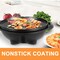 Aluminum Electric Grill with Hood, Non-Stick Plate and Condiment Tray